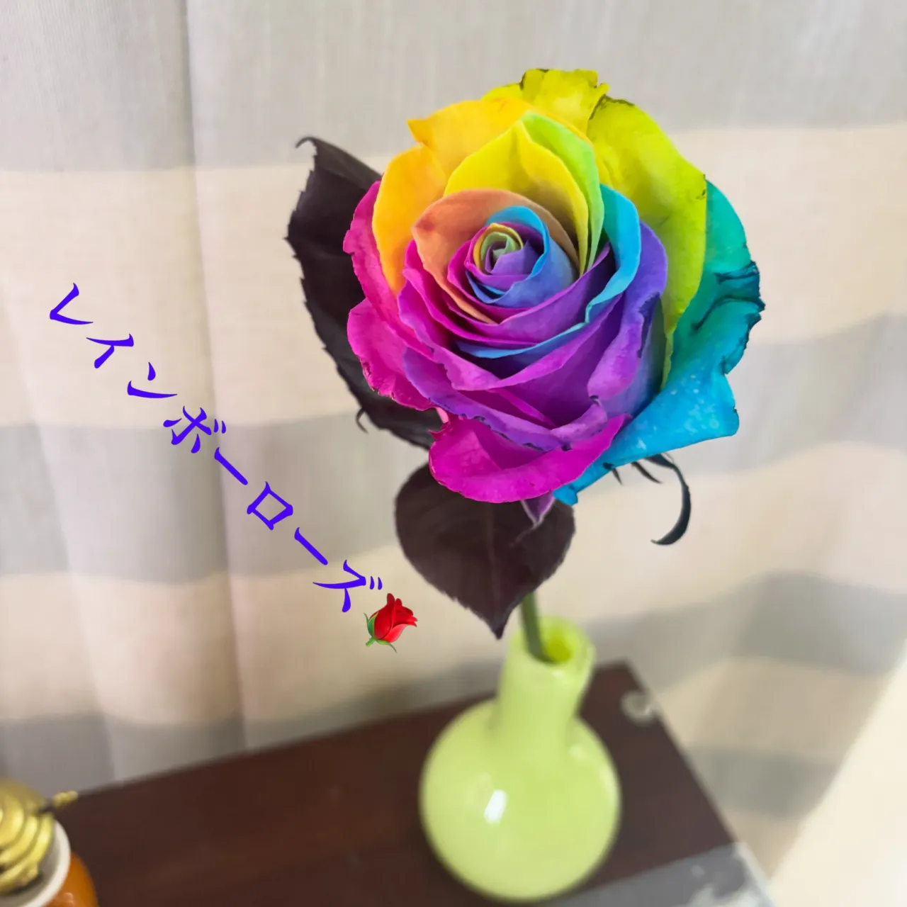 🌈🌹今週の出迎え花🌹🌈